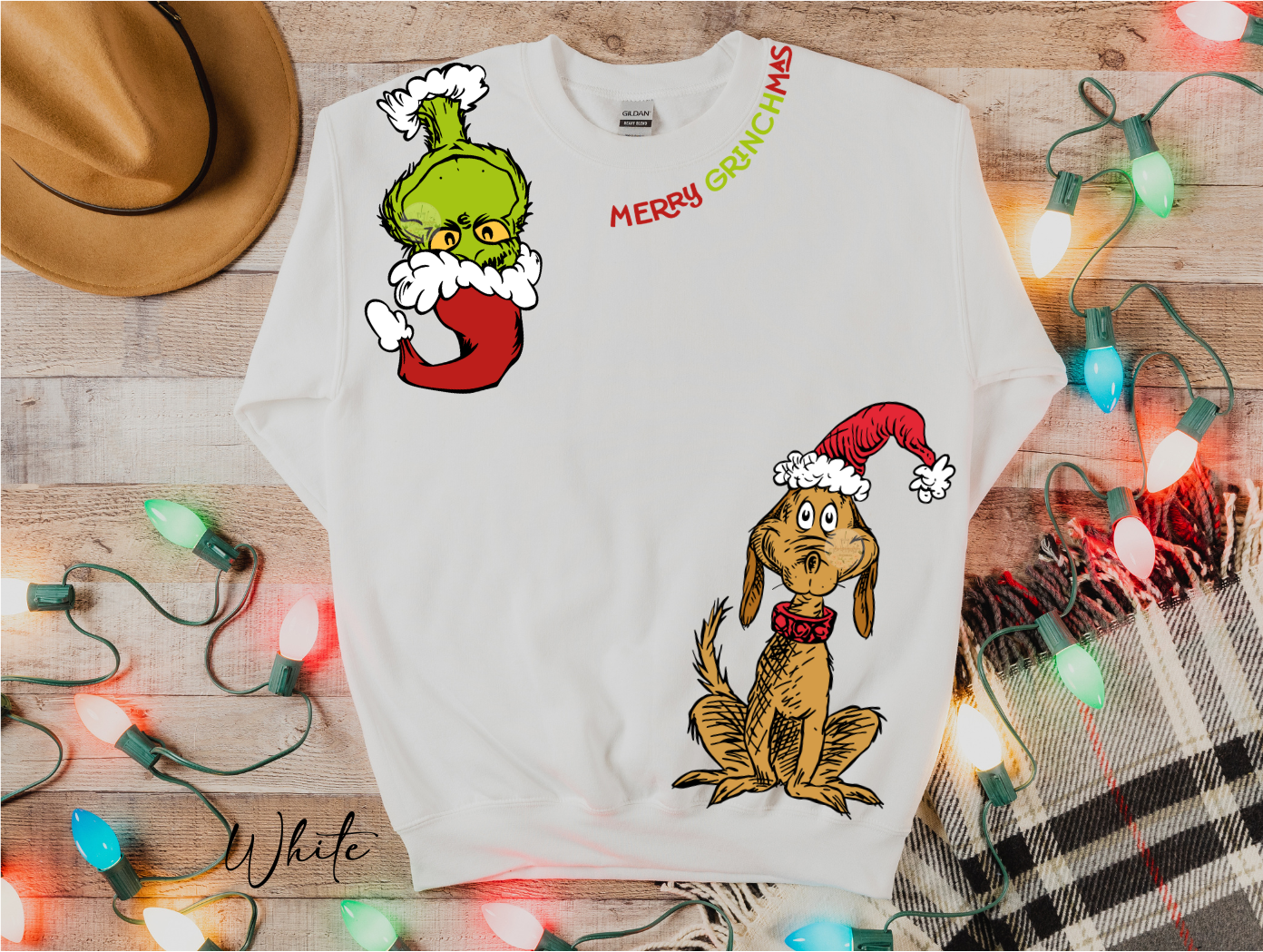 Merry Grinchmas Sweatshirt – Featuring The Grinch & Max