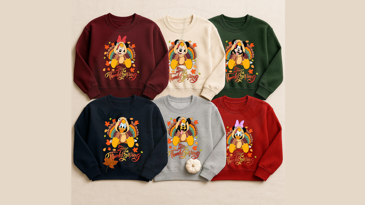 Thanksgiving Character Collection