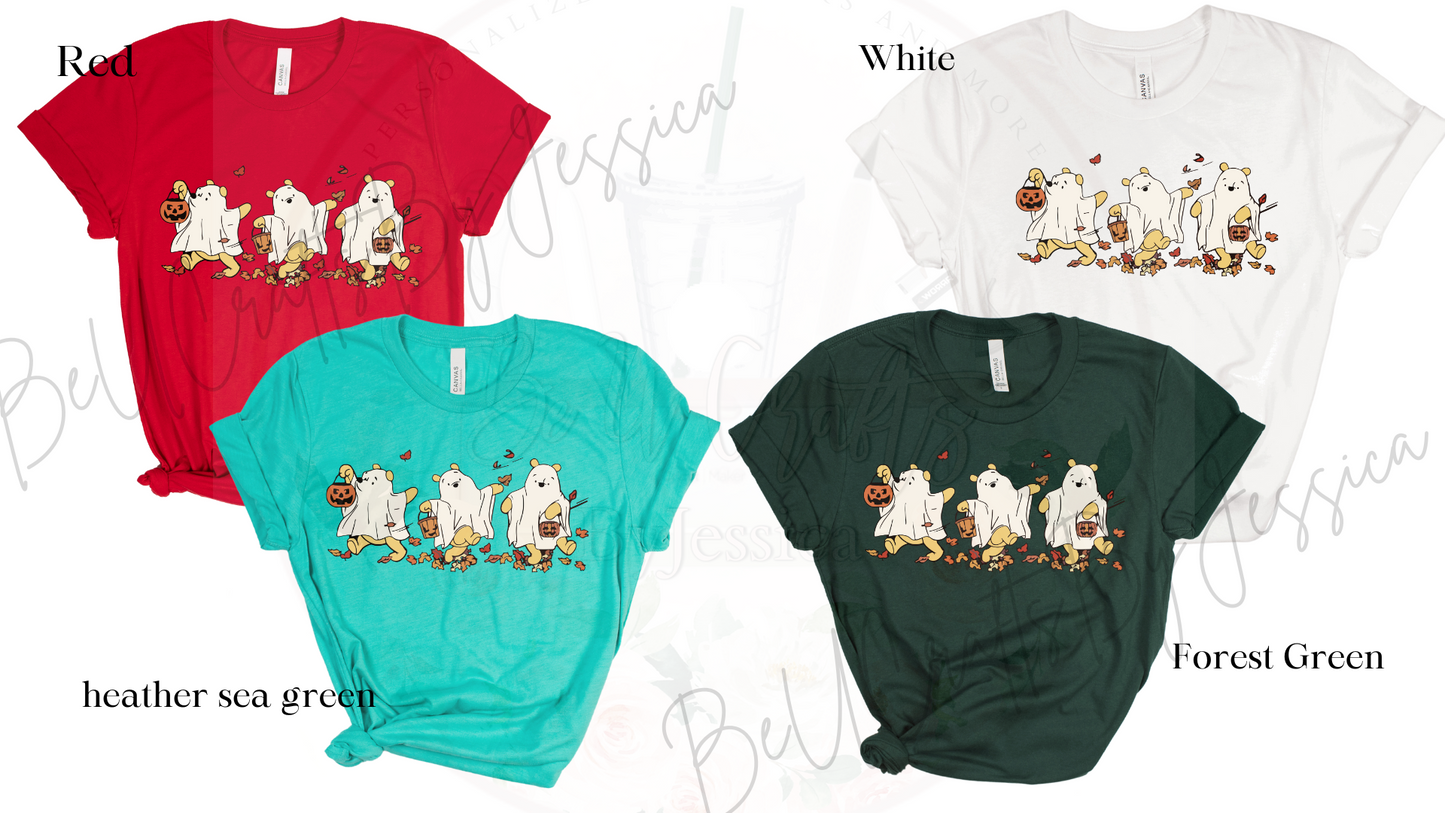 Pooh Bear Fall -T-Shirt