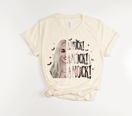 Hocus Pocus “Amuck! Amuck! Amuck!” Tee