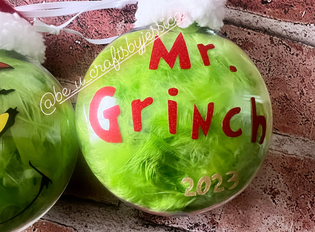 Grinch Orantments