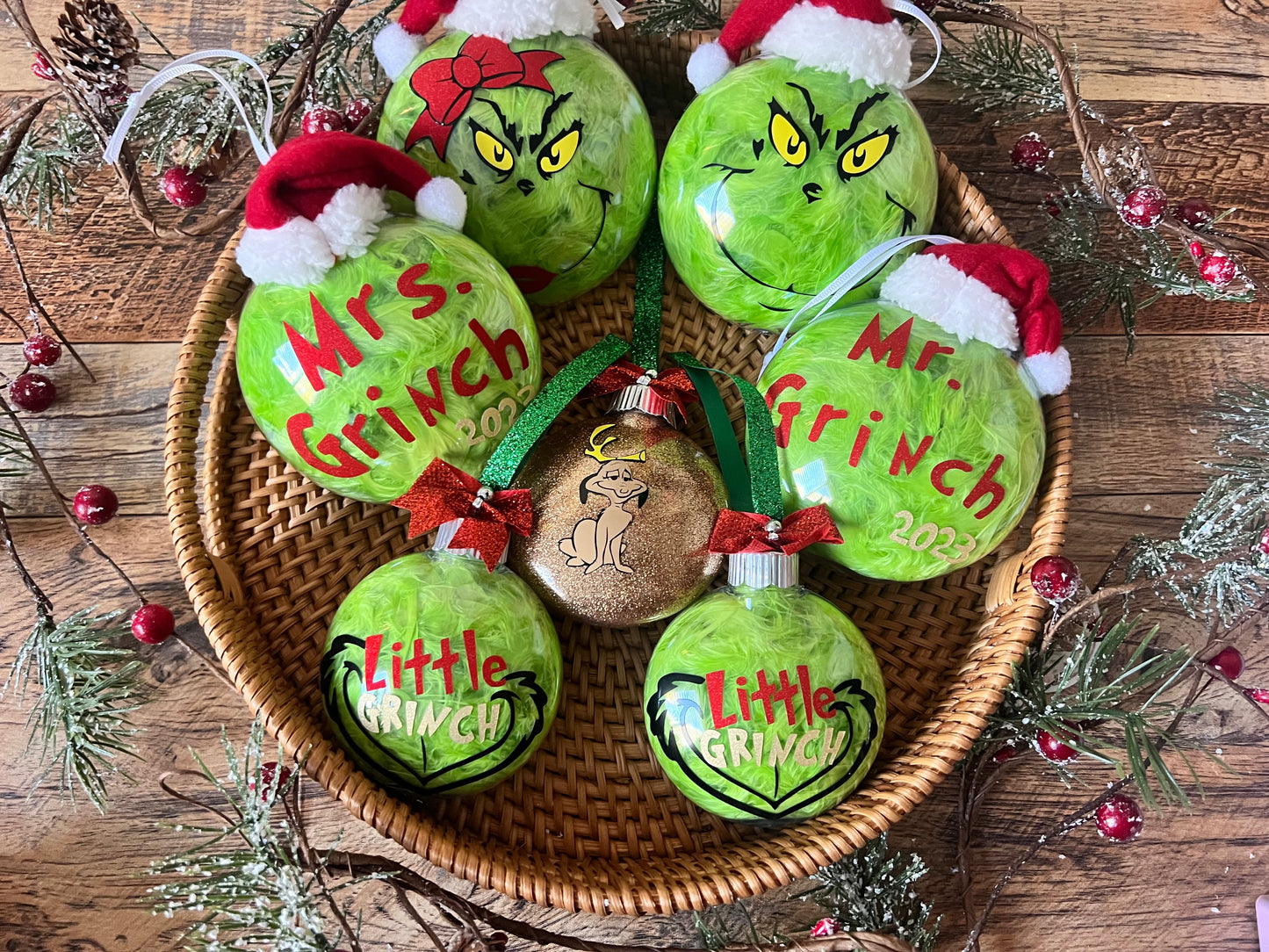 Grinch Orantments