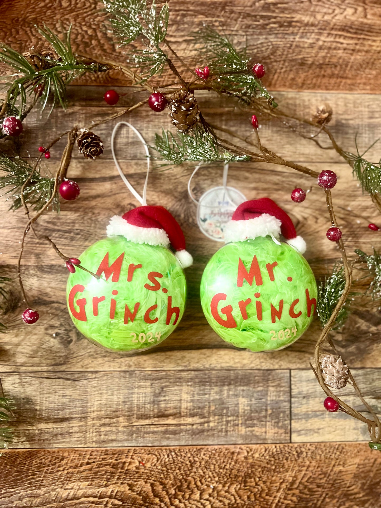 Grinch Orantments