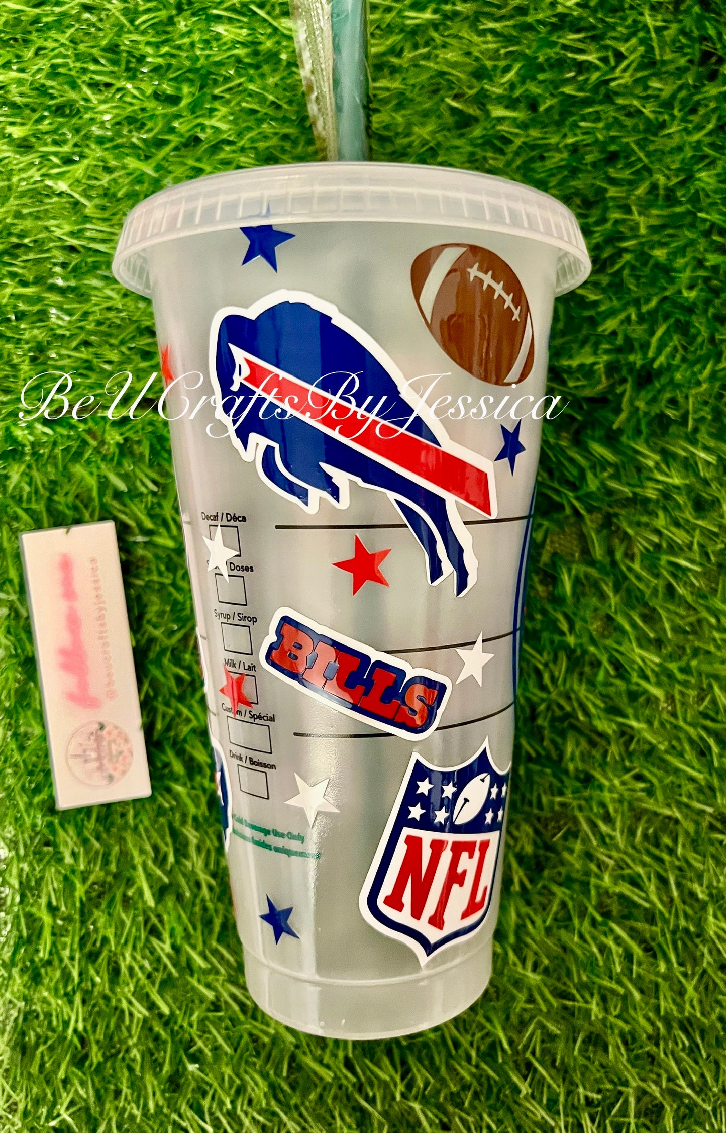 BUFFALO BILLS inspired NFL|Starbucks Reuseable Cold Cup