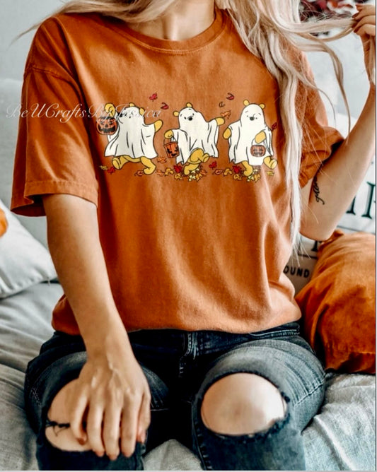 Pooh Bear Fall -T-Shirt