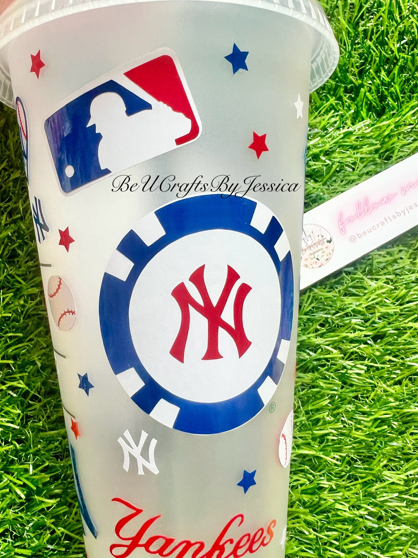 NEW YORK YANKEES Inspired MLB Cup | Starbucks Reuseable  Cold Cup