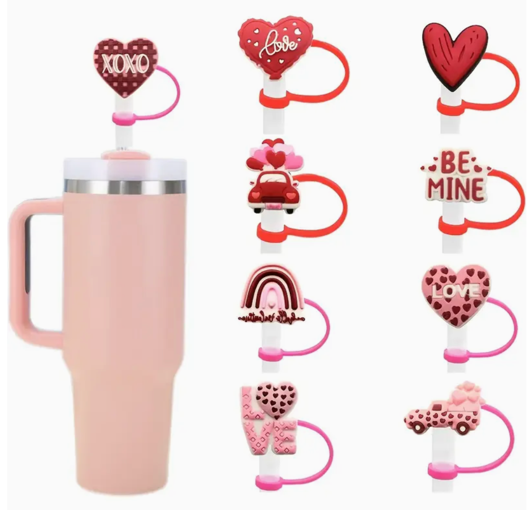 Valentine's Day- Straw Cap