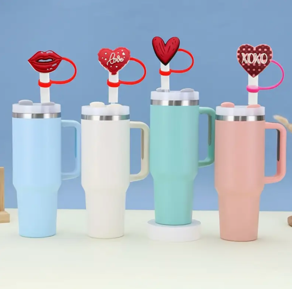 Valentine's Day- Straw Cap