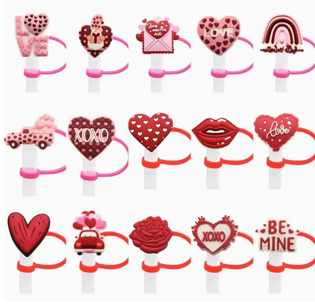 Valentine's Day- Straw Cap