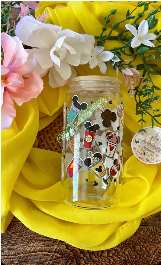 Snack Cup Disney inspired