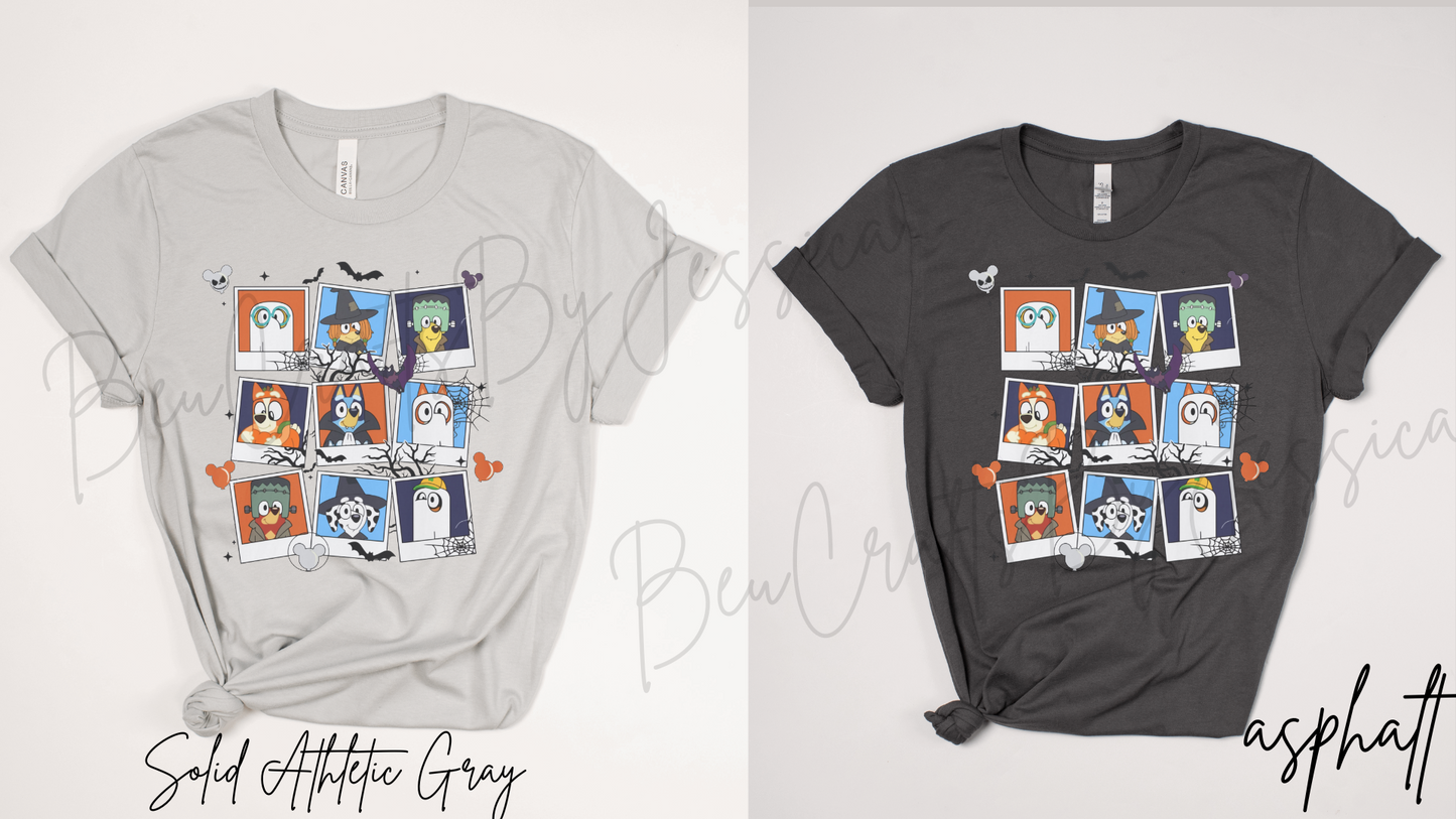 Bluey Halloween Unisex T-shirt Adult