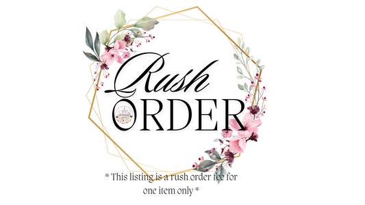Rush My Order- Your Order Prioritized